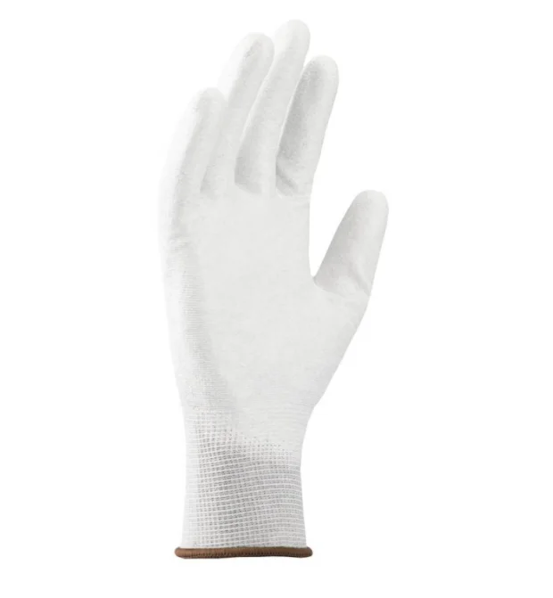 Manusi protectie statica cu poliuretan în palma, culoarea gri, Ardon EPA TOUCH ESD