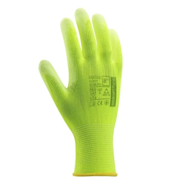 Manusi protectie cu invelis de poliuretan, culoarea verde, Ardon BUCK