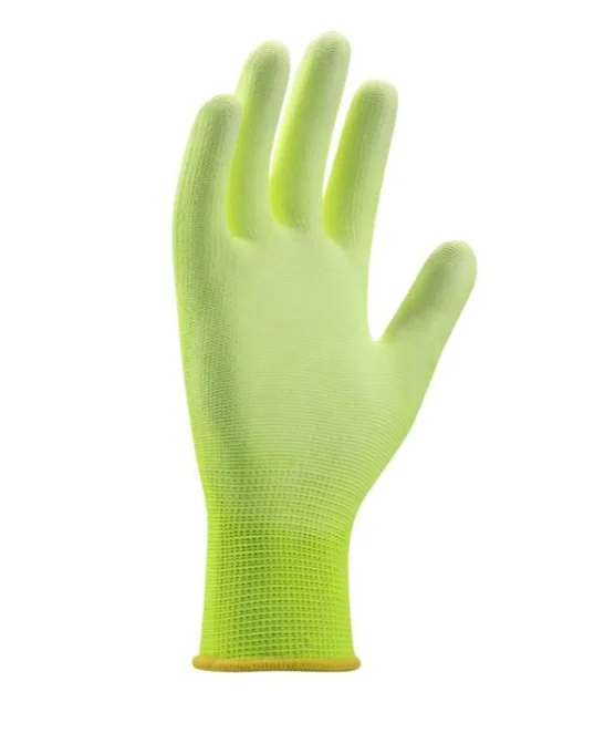 Manusi protectie cu invelis de poliuretan, culoarea verde, Ardon BUCK