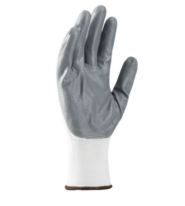 Manusi protectie cu înveliș de nitril subțire, culoarea alb, Ardon NITRAX BASIC