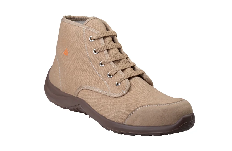 Pantofi de protectie S1P SRC cu bombeu, Arona, Delta Plus, culoarea bej