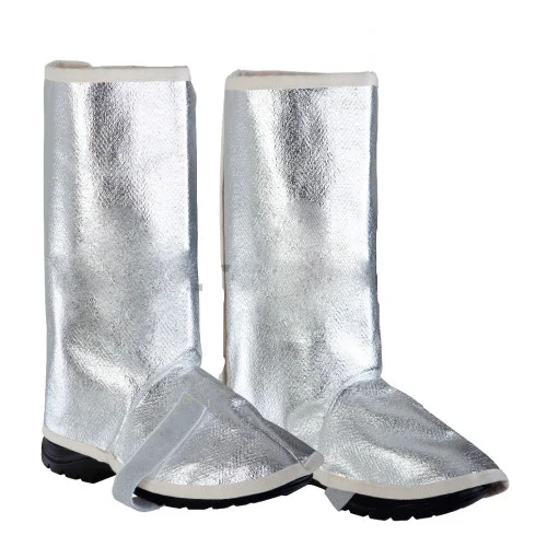 Ghete de protectie termica Giordani Giancarlo 12K/L, aluminizate, 38 cm, culoarea gri