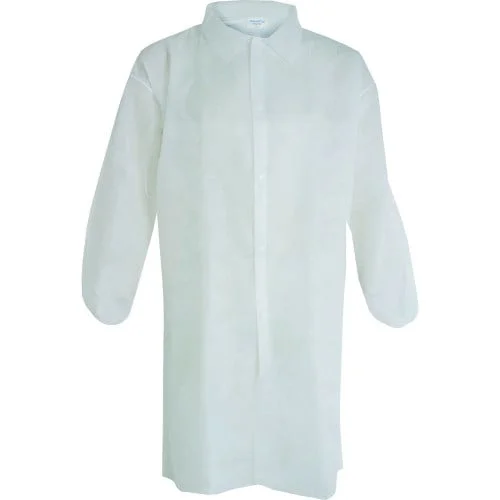 Halat de unica folosinta din polipropilena, culoarea alb, 40g/mp