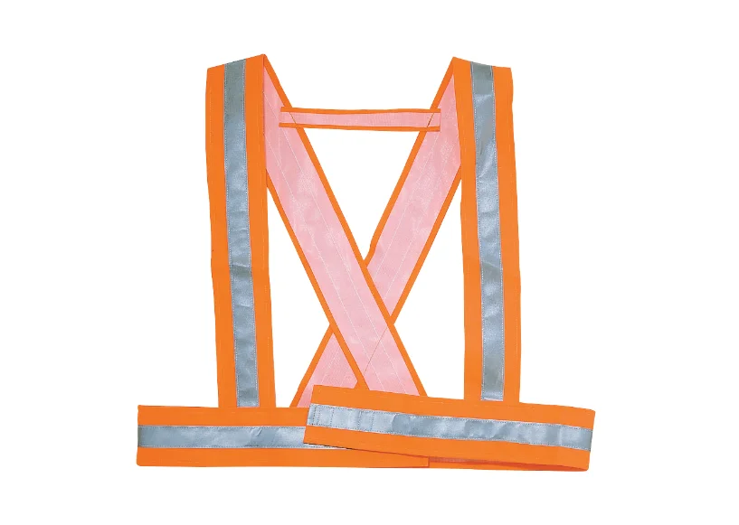 Ham reflectorizant pentru vizibilitate inalta, Bauce 2, culoarea portocaliu - Delta Plus