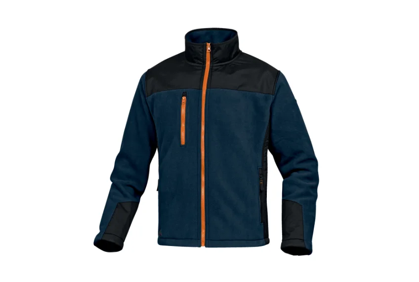 Jacheta din polar calduroasa, culoarea bleumarin, Brighton2, Delta Plus