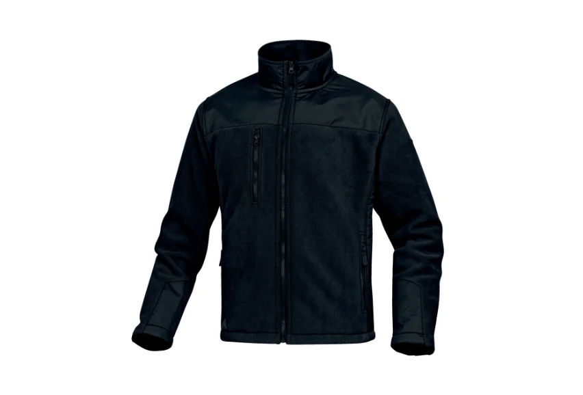 Jacheta din polar calduroasa, culoarea bleumarin, Brighton2, Delta Plus