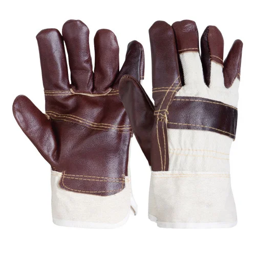 Manusi de protectie din piele de bovina, culoarea maro, Renania, categoria 2