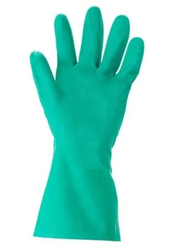 Manusi de protectie antichimice Ansell ALPHATEC SOLVEX 37-675, culoarea verde, nitril