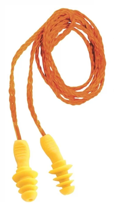 Antifoane interne cu snur si cutie, culoarea galben, 28 DB, Ardon P201