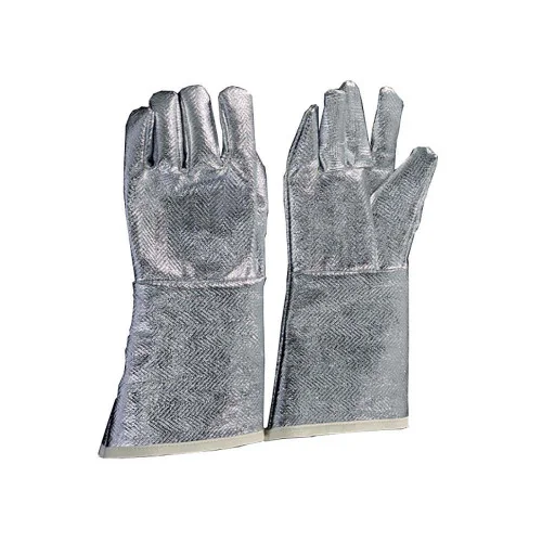 Manusi de protectie aluminizate, culoarea gri, Giordani Giancarlo 03K/38, impotriva riscurilor termice