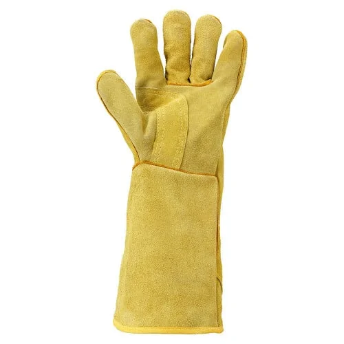 Manusi sudor de protectie Ansell ACTVARMR 43-216, culoarea galben, piele spalt bovina