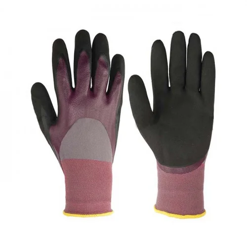 Manusi de protectie impregnate in nitril, culoarea multicolor, Renania Nft Prodry