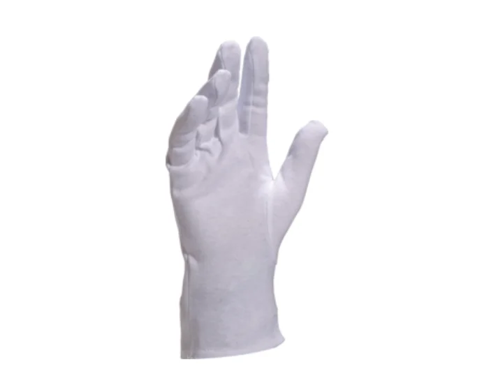 Manusi de protectie mecanica ambidextre fara membrana, culoarea alb, COB40, Delta Plus