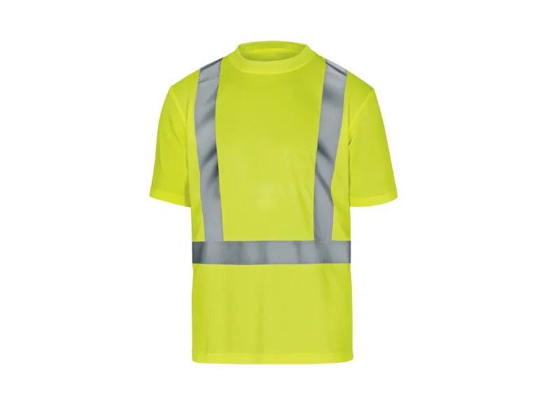 Tricou cu maneci scurte reflectorizant, Comet, culoarea galben - Delta Plus