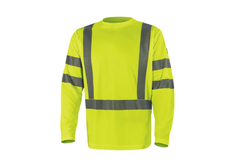 Bluza reflectorizanta cu protectie impotriva razelor UV, culoarea galben, COSMOS