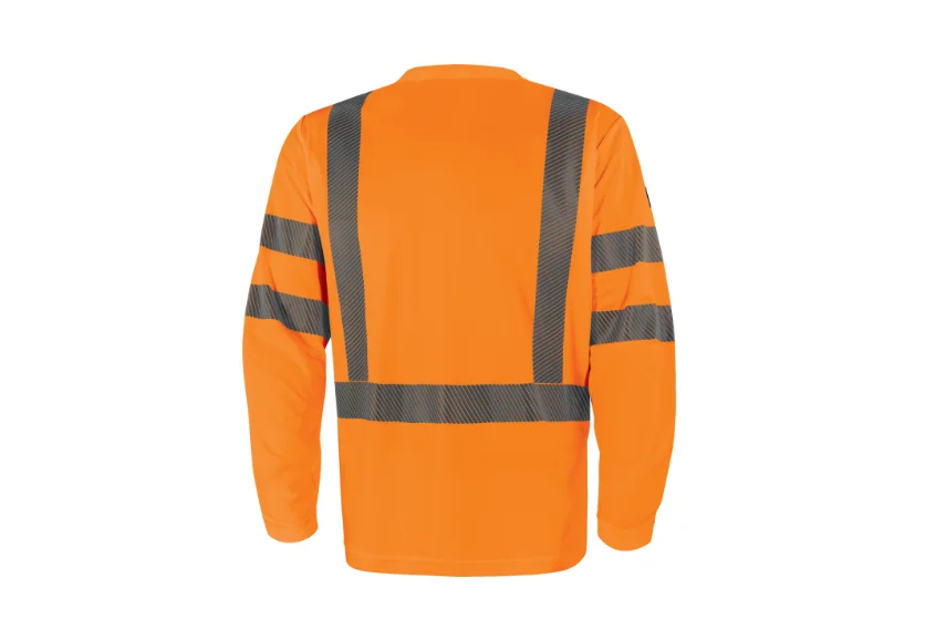 Bluza reflectorizanta cu protectie impotriva razelor UV, culoarea portocaliu, COSMOS