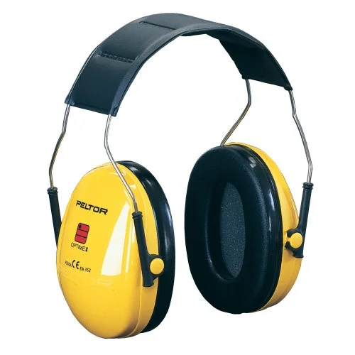 Antifoane externe de protectie cu fixare pe cap, culoarea galben, 3M Peltor Optime I
