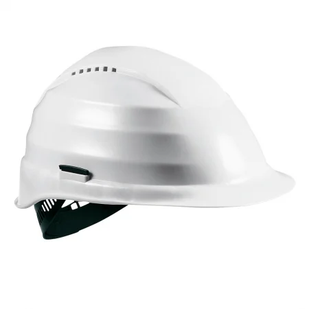Casca de protectie Rockman 2694DR, culoarea alb, suspensie de plastic