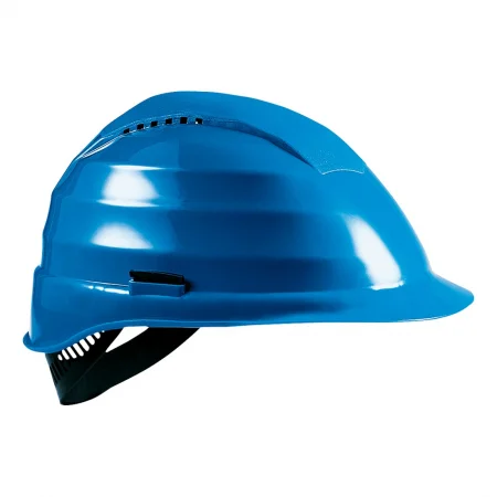 Casca de protectie Rockman 2694DR, culoarea albastru, suspensie de plastic