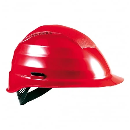 Casca de protectie Rockman 2694DR, culoarea galben, suspensie de plastic