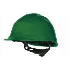 Casca de protectie santier, culoarea verde, Rockman 2694TXD, cu suspensie textila