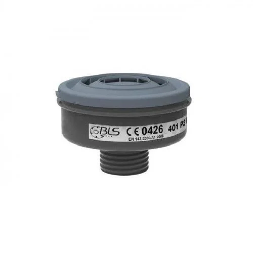 Filtru BLS 401, culoarea gri, P3R cu carcasa plastic
