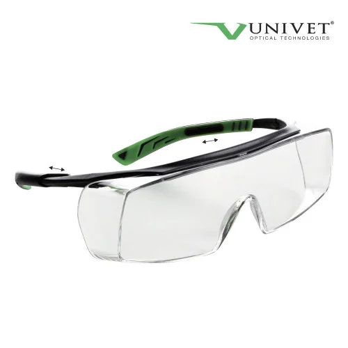 Ochelari de protectie cu lentile transparente, Univet 5X7031100