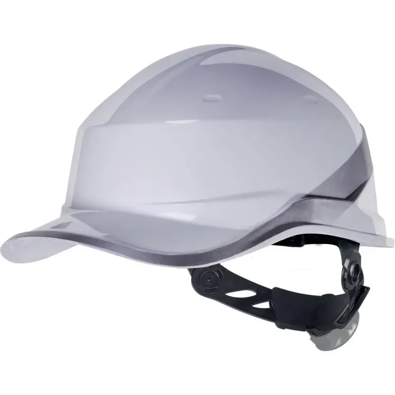 Cască de protecție, din abs, Delta Plus rotiță baseball Diamond V, culoarea verde