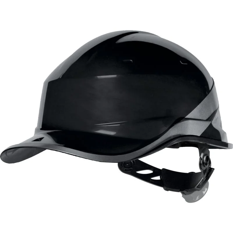 Casca de protectie cu sistem fixare rotiță, tip baseball Diamond V, culoarea negru - Delta Plus