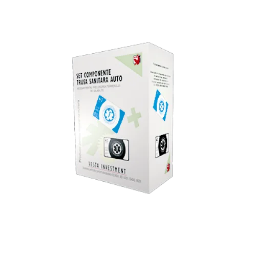 Kit reumplere consumabile trusa auto de prim ajutor - Vesta