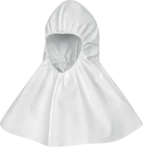 Combinezon de protecție chimică fără cagulă, culoarea alb, antistatic, etanș la particule uscate