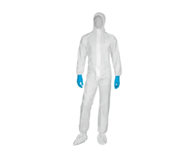 Combinezon protectie chimica de unica folosinta, culoarea alb, antistatic DT115