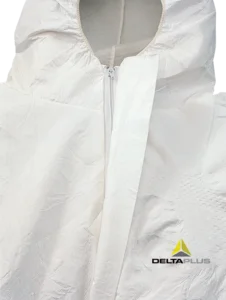 Combinezon de unica folosinta pentru protectie chimica, culoarea alb, DT117