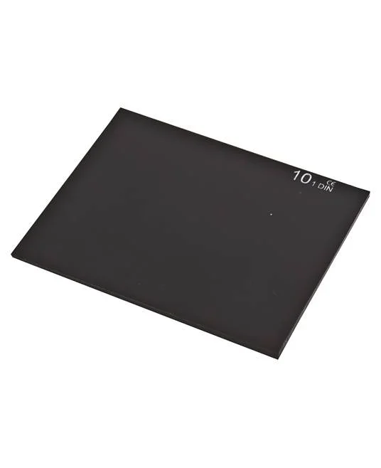 Geam fumuriu pentru sudura 90X110MM DIN 12