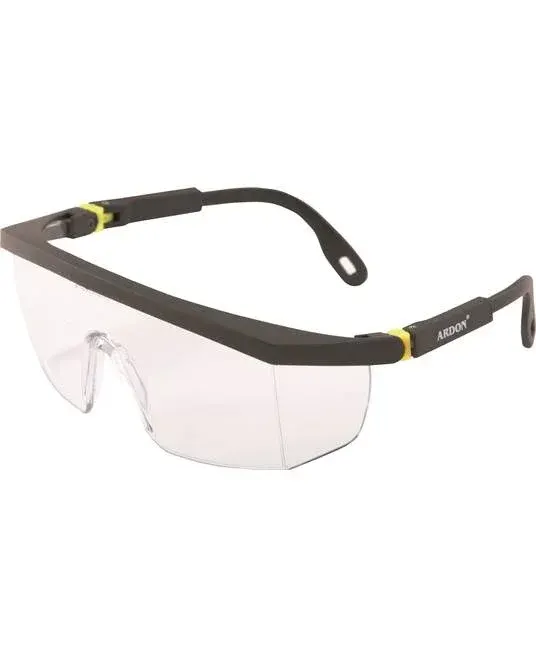 Ochelari de protecție cu lentilă incoloră, Ardon transparenti dublu ajustabili, culoarea incolor