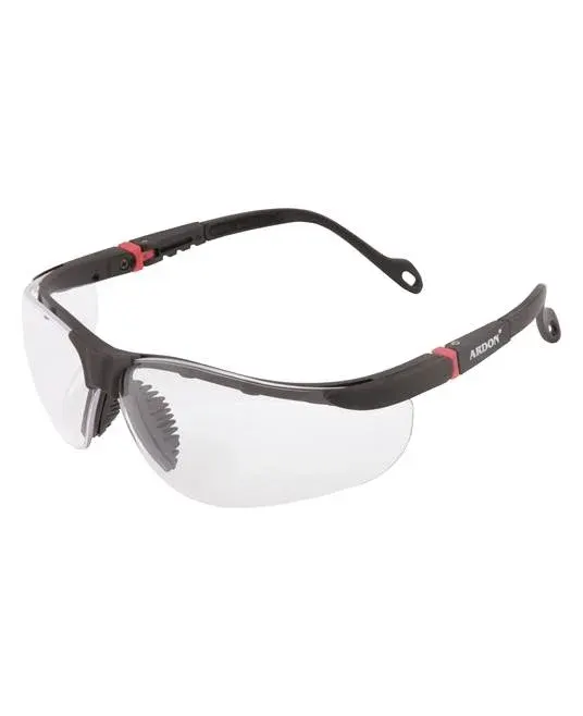 Ochelari de protecție cu lentilă incoloră, Ardon transparenti dublu ajustabili, culoarea incolor