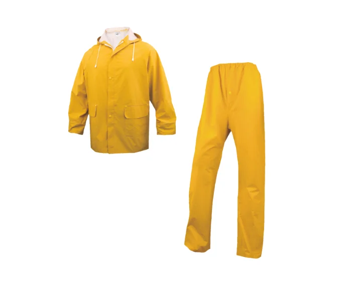 Costum de ploaie universal, impermeabil, 304, culoarea galben - Delta Plus