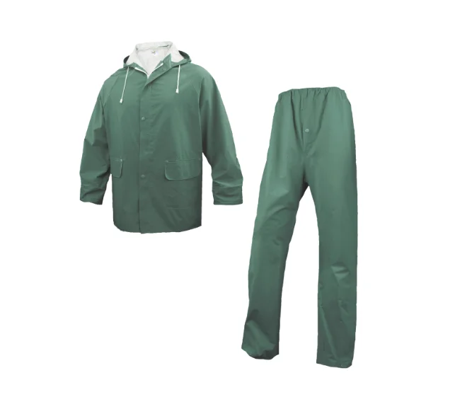 Costum de ploaie universal, impermeabil, 304, culoarea verde - Delta Plus