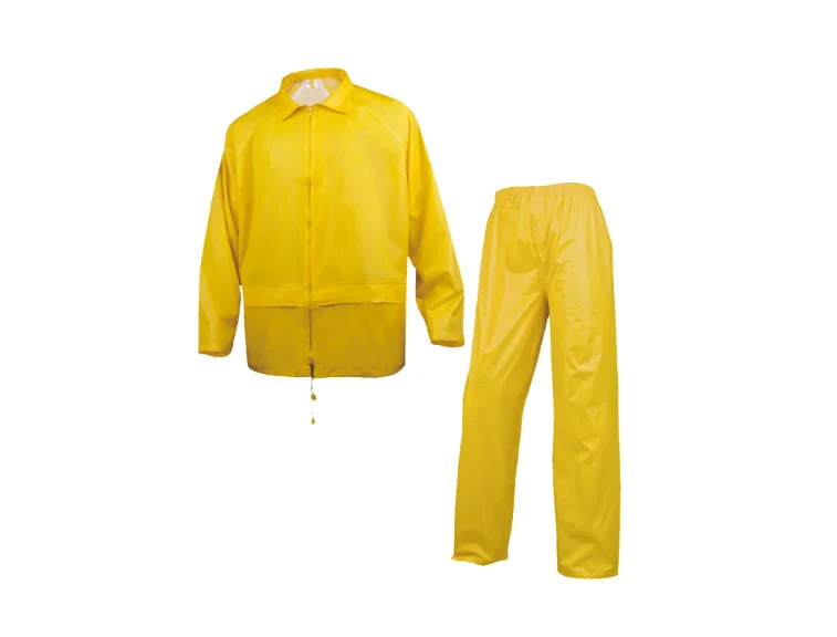 Costum de ploaie impermeabil, EN400, culoarea galben - Delta Plus