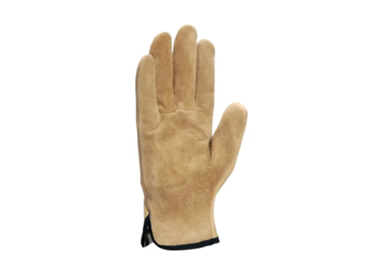 Mănuși căptușite din Kevlar de protecție, de piele, impermeabile, culoarea bej - FIBKV02 Delta Plus