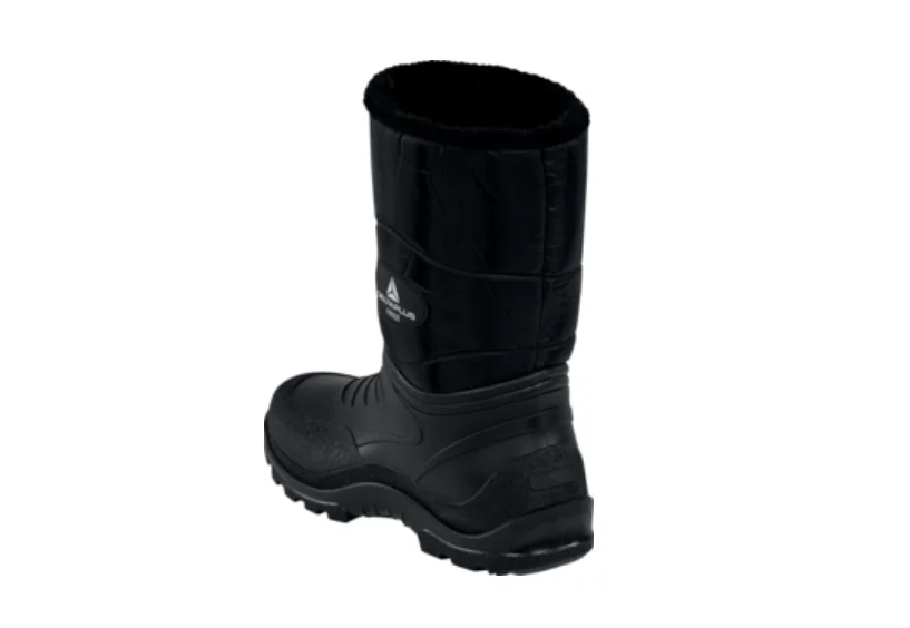 Cizme tip ghete de iarna captusite, pentru temperaturi extreme, FREEZE, culoarea negru