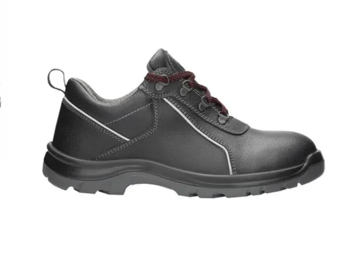 Pantofi de protecție cu bombeu din oțel, din piele naturală, Ardon ARLOW S1, FO SR, culoarea neagră