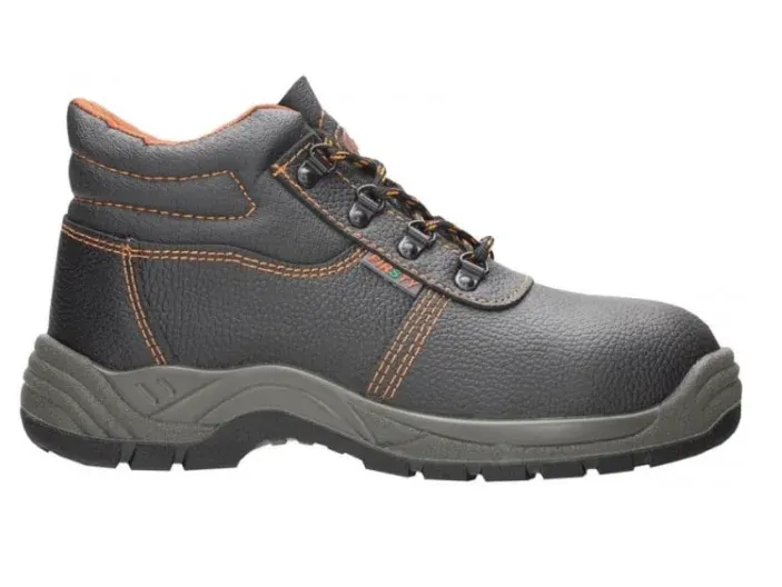 Bocanci de lucru din piele naturală, Ardon FIRSTY O1, marcaj SR FO, culoarea negru