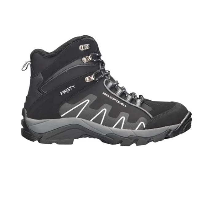 Bocanci negri imblaniti de iarna Ardon QUEST, culoarea negru