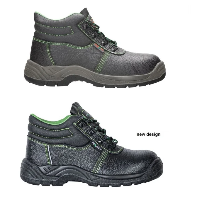 Bocanci protectie lamela si bombeu metalic, Ardon FIRSTY S3, culoarea negru