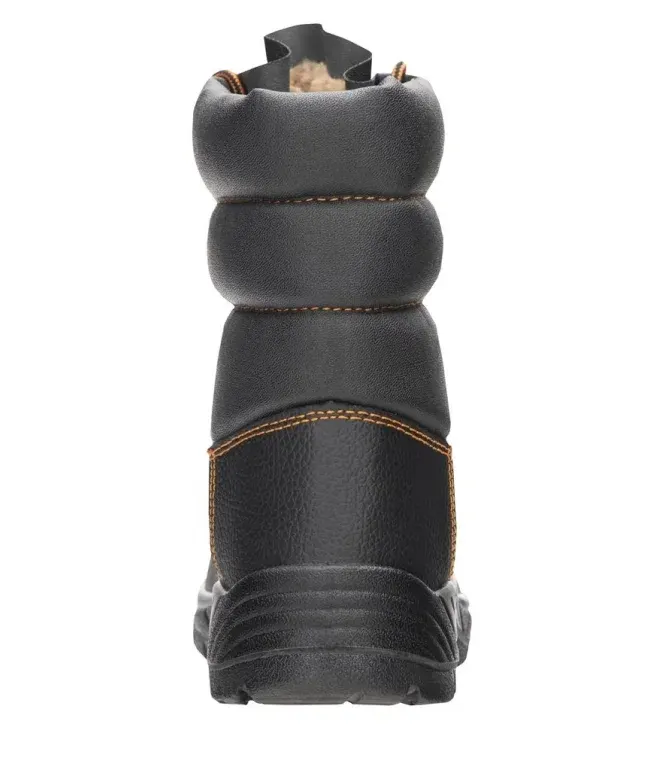 Ghete de protectie imblanite cu bombeu metalic si lamela, Ardon Firsty FIRWIN LB S3 CI, culoarea negru