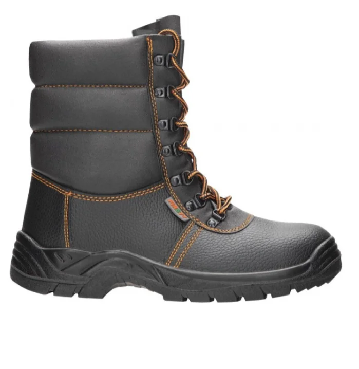 Ghete de protectie imblanite cu bombeu metalic si lamela, Ardon Firsty FIRWIN LB S3 CI, culoarea negru