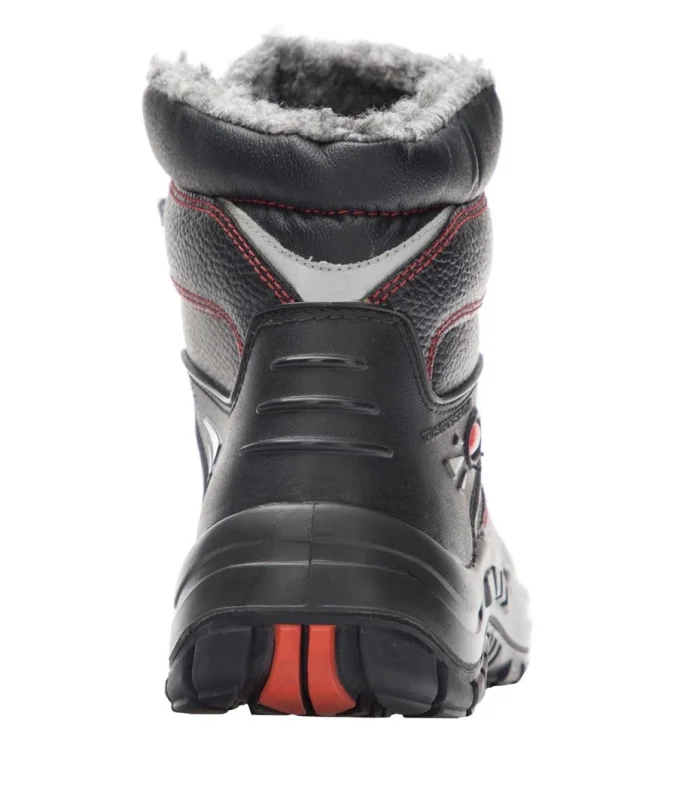 Bocanci negri imblaniti de protectie cu bombeu si lamela, Ardon TABERNUS S3, culoarea negru