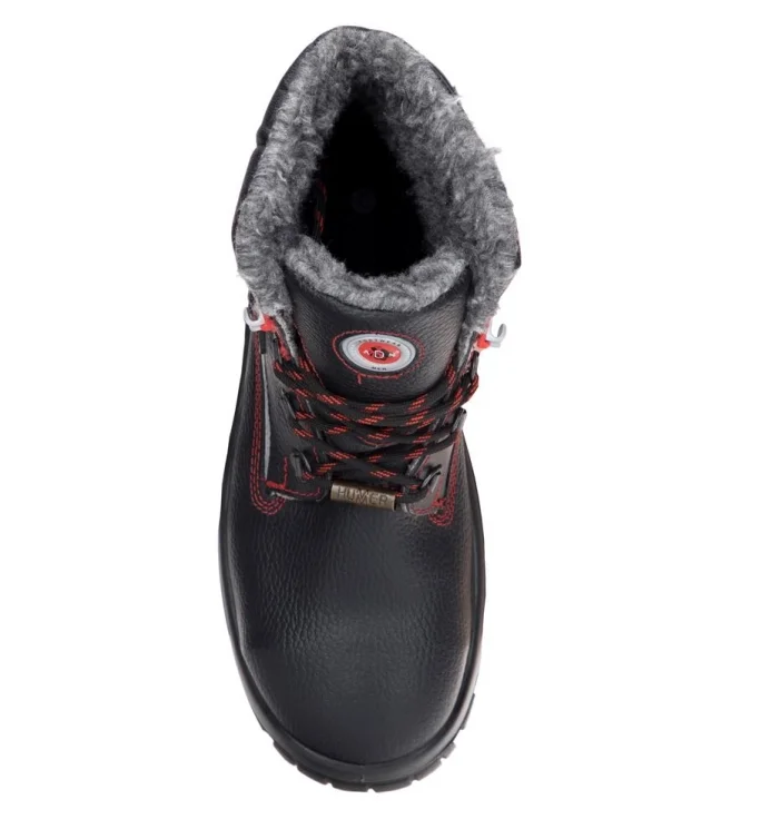 Bocanci negri imblaniti de protectie cu bombeu si lamela, Ardon TABERNUS S3, culoarea negru