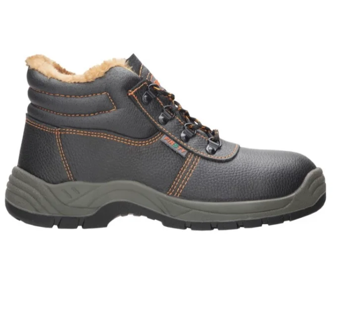 Bocanci Ardon de protectie cu bombeu metalic si lamela, imblaniti, Firsty FIRWIN S3, culoarea negru